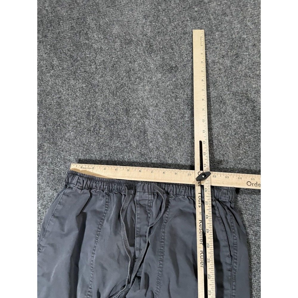 Abercrombie & Fitch Cargo Pants Mens XS Gray Garment Dyed Drawstring Hem - Picture 8 of 15